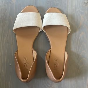 J. Crew, used, Sandals, Size 7